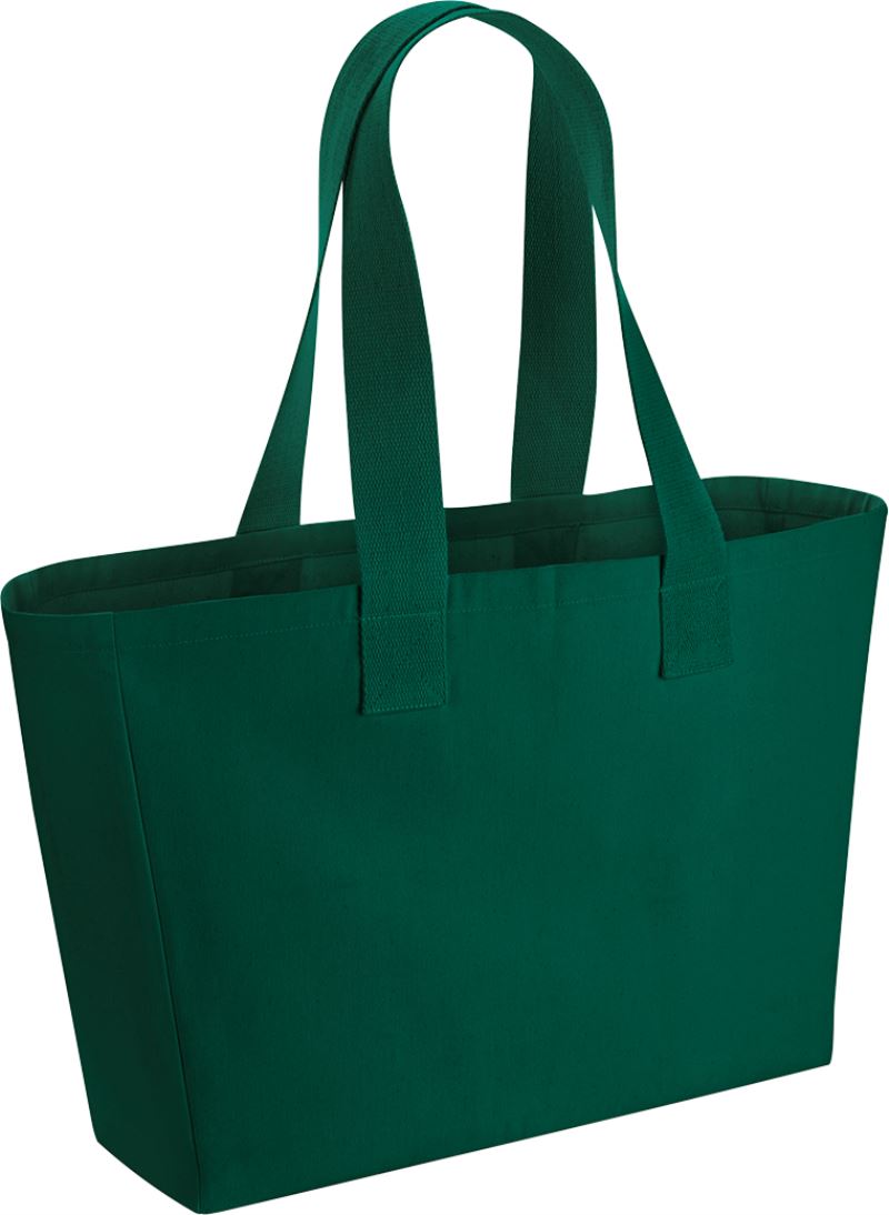 Levně Plátěná taška "Everyday" - bottle green