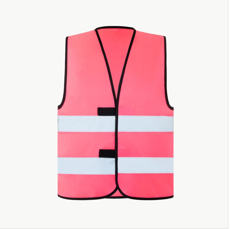 Levně Bezpečnostní vesta "Basic" - neon pink