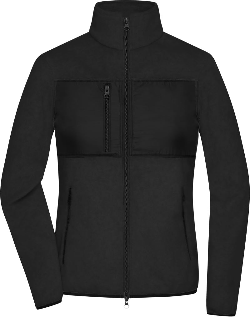 Levně Dámská fleecová bunda - black/black
