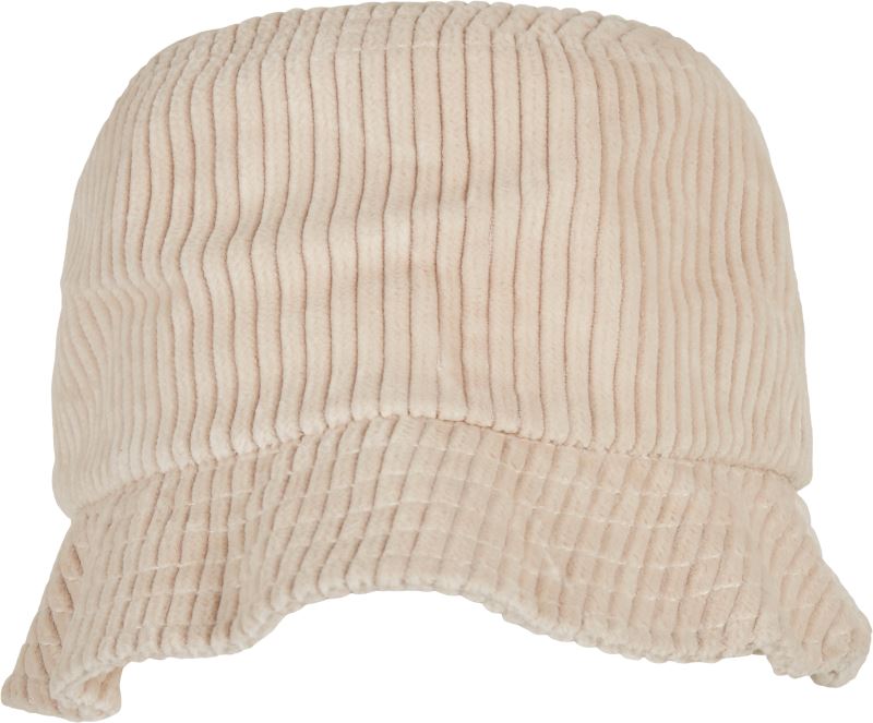 Levně Klobouk "Big Corduroy" - off white