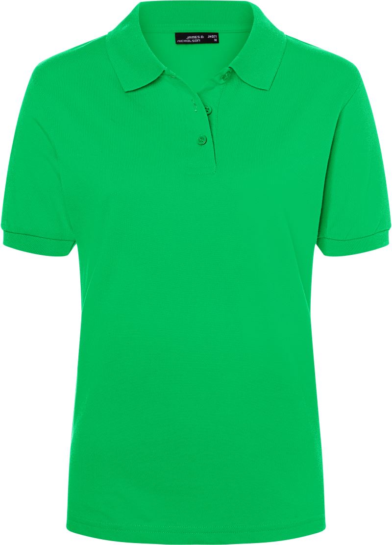 Levně Dámské piqué polo - fern green