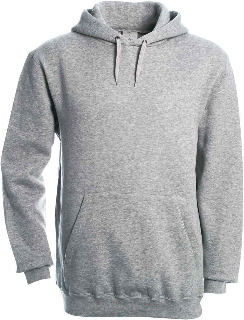 Mikina s kapucí - heather grey