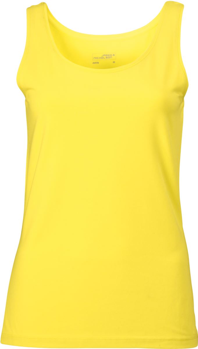 Levně Dámské tílko - yellow