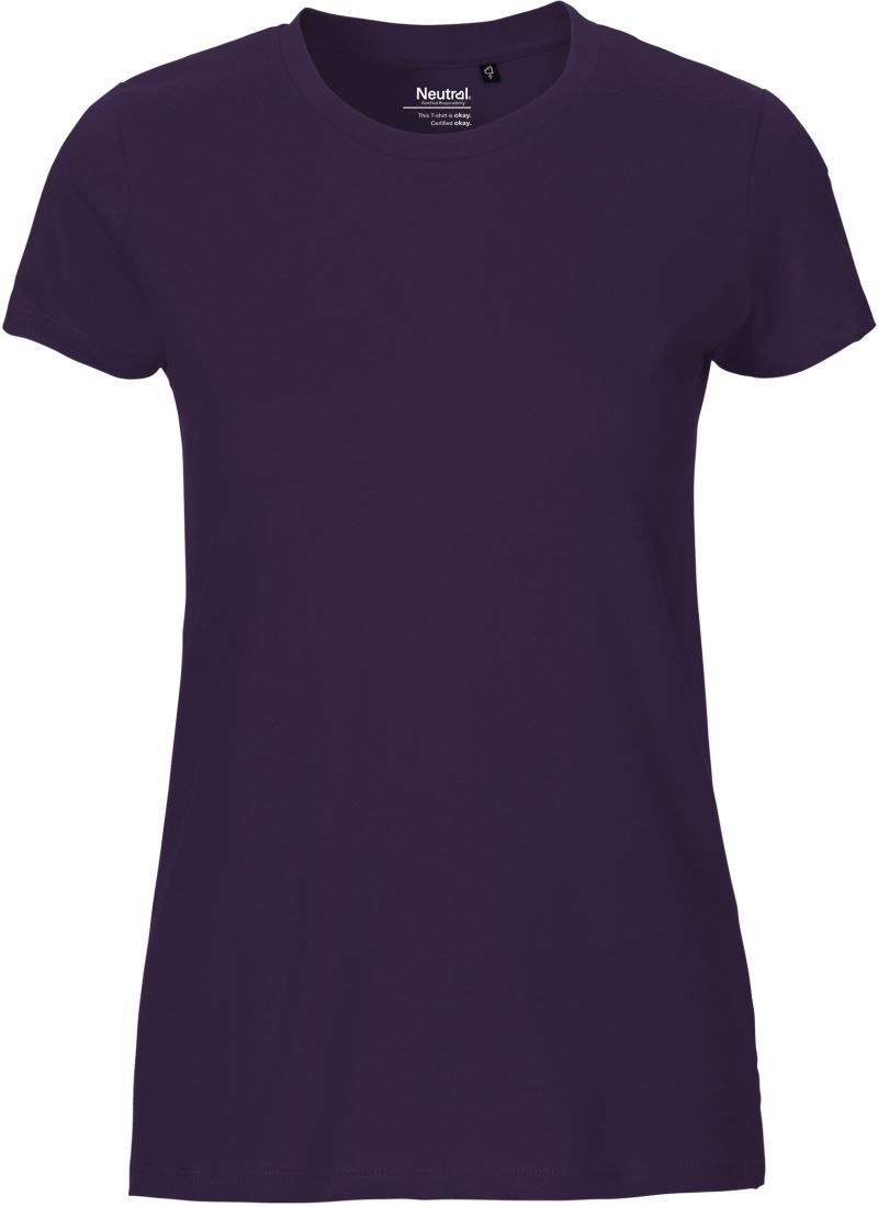 Levně Dámské tričko z bio bavlny - purple