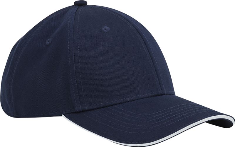 Levně 6 panelová kšiltovka EarthAware® - french navy/white