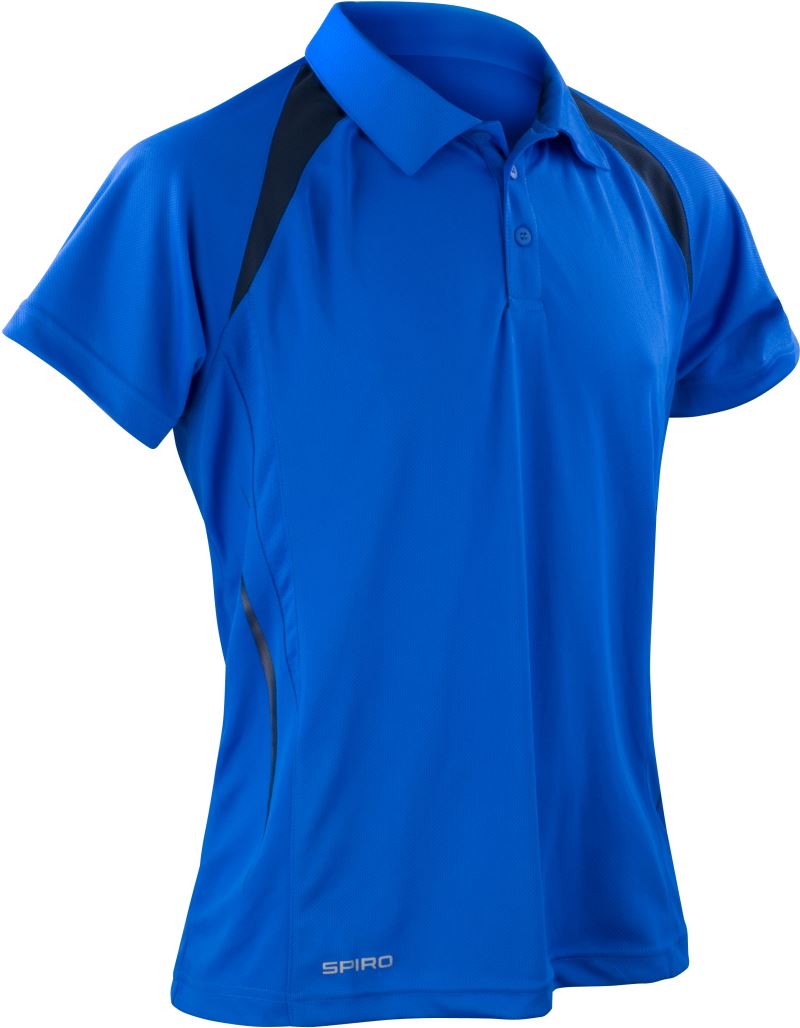 Levně Pánské týmové piqué polo - royal/navy