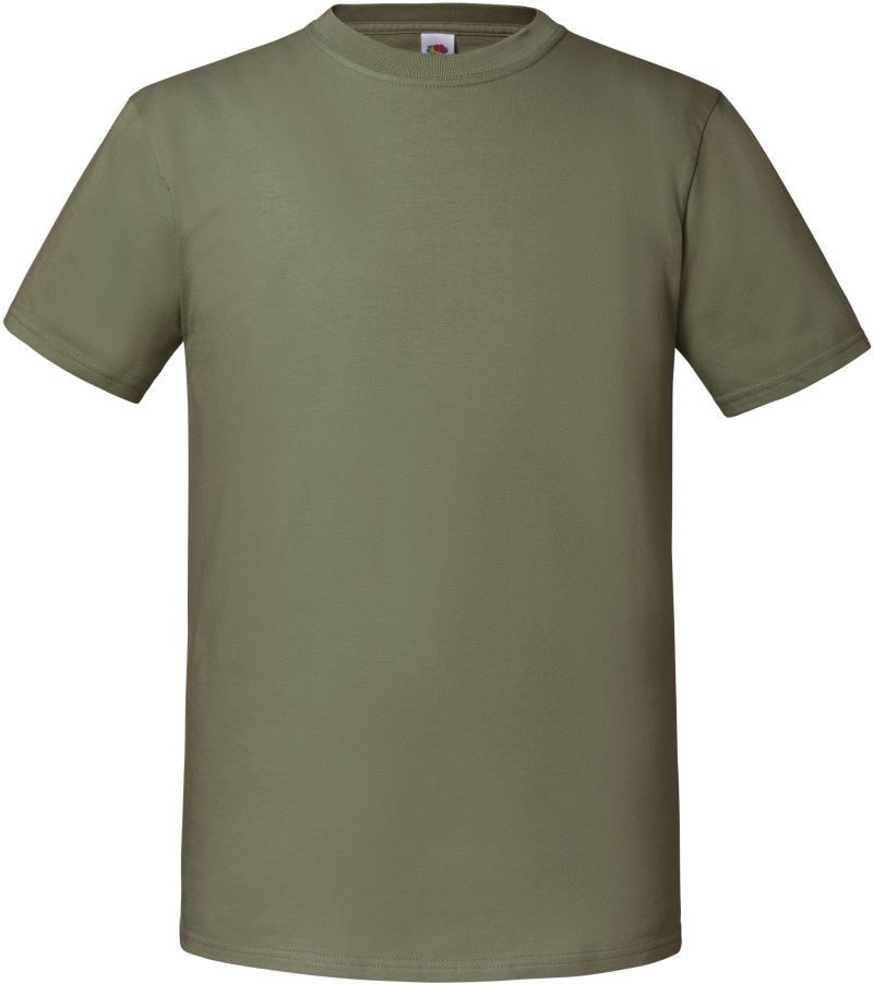 Levně Pánské tričko z těžké bavlny - classic olive