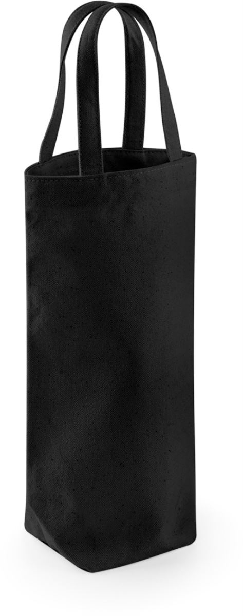 Fairtrade taška na láhev - black
