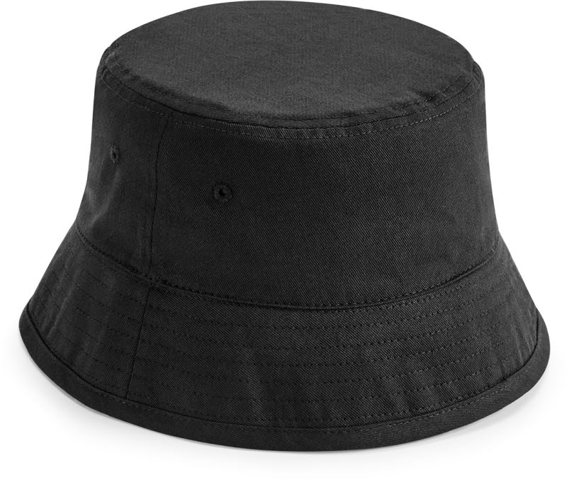 Levně Klobouk "Organic Cotton Bucket Hat" - black