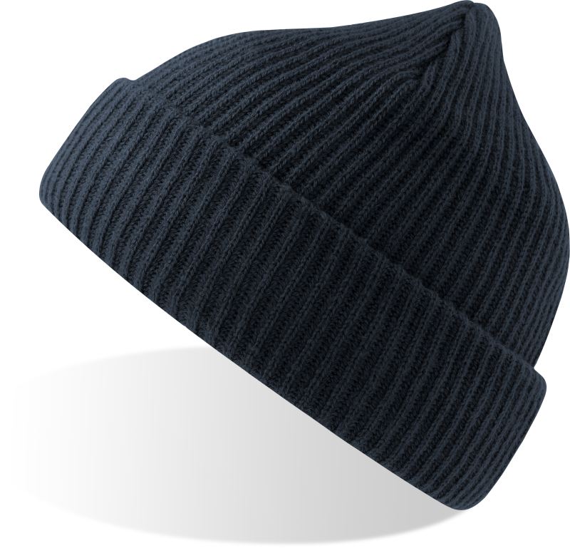 Pletená čepice - navy