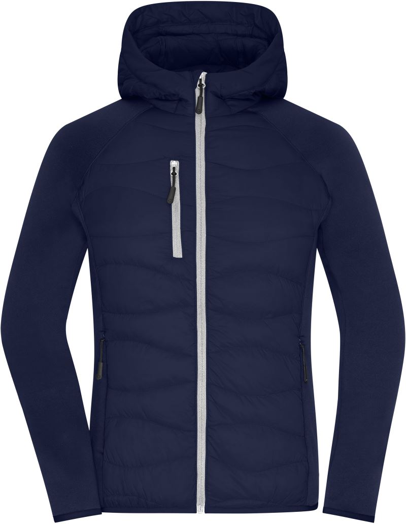 Dámská hybridní bunda - navy/navy