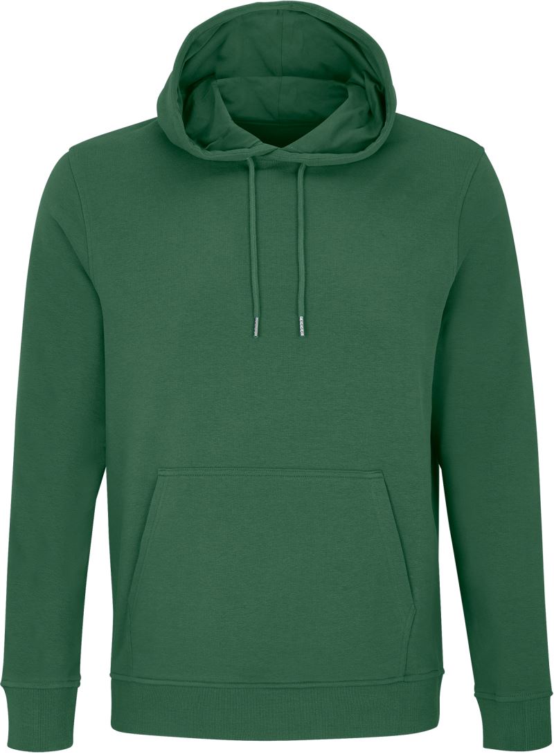 Levně Unisex mikina s kapucí - bottle green