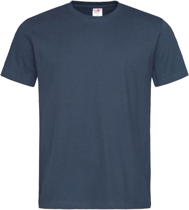 Levně Pánské tričko z těžké bavlny - navy blue