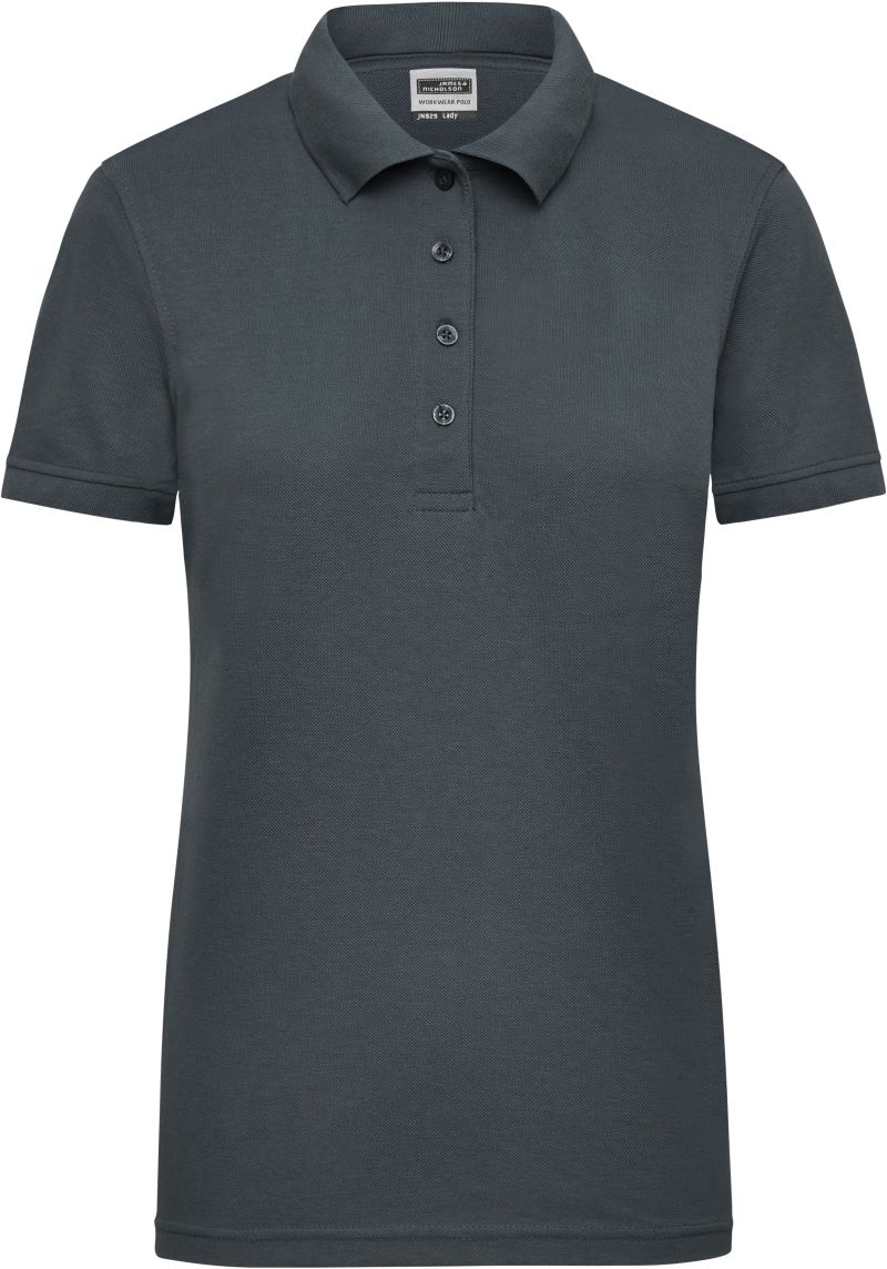 Levně Dámské pracovní piqué polo - carbon