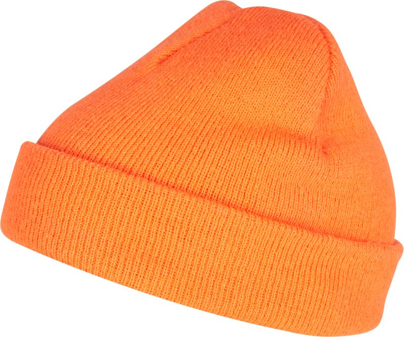 Levně Pletená čepice - blaze orange