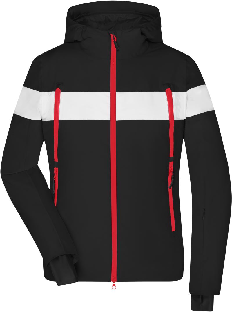 Levně Dámská zimní sportovní bunda - black/white