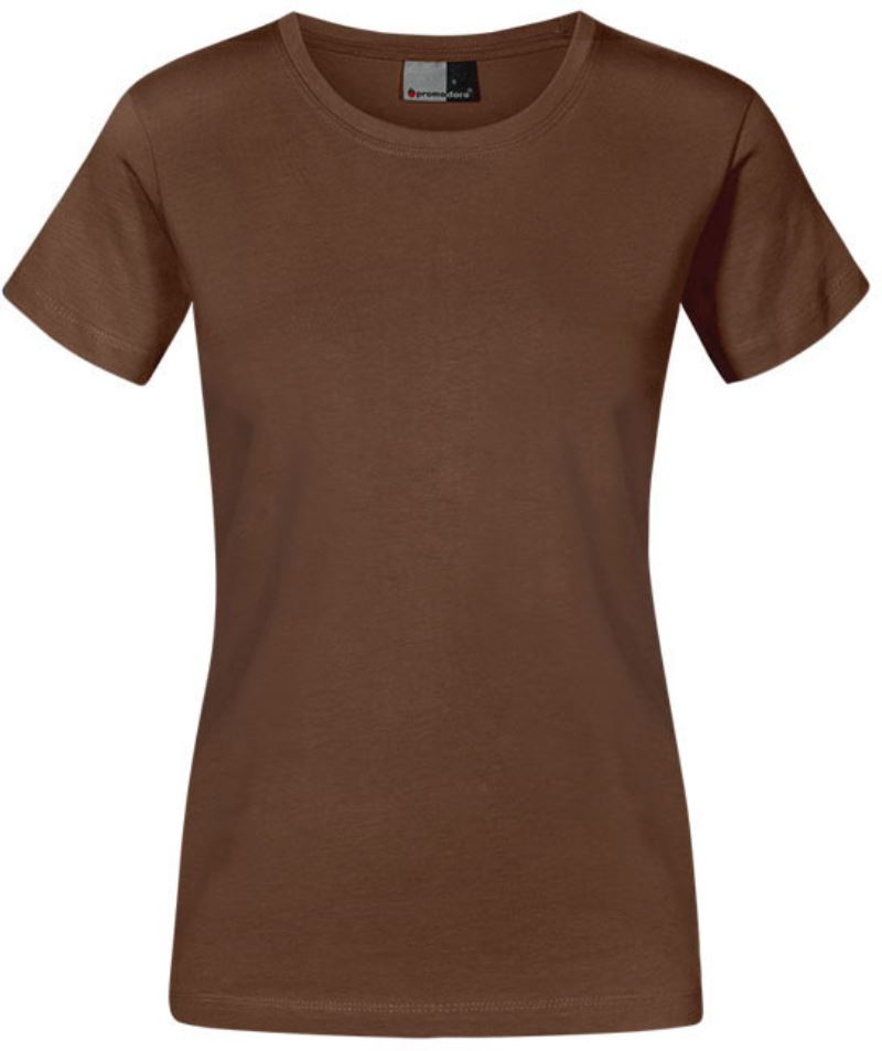 Levně Dámské tričko "Premium" - brown
