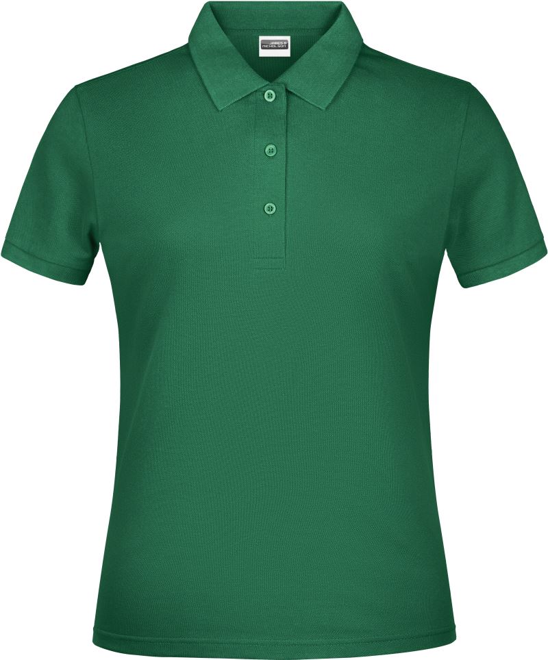 Levně Dámské piqué polo - irish green