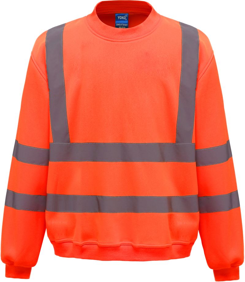 Levně Hi-Vis mikina - hi vis orange
