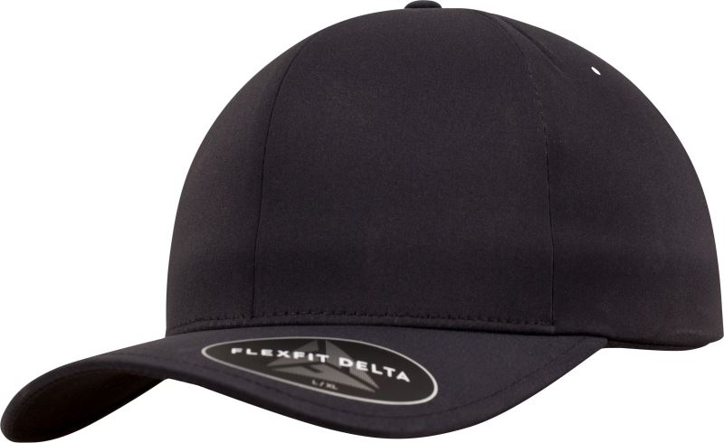 6 panelová kšiltovka "Delta" - black