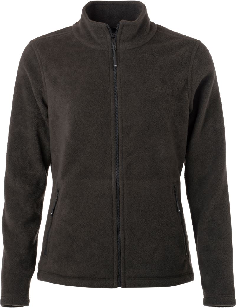 Levně Dámská mikrofleecová bunda - dark grey