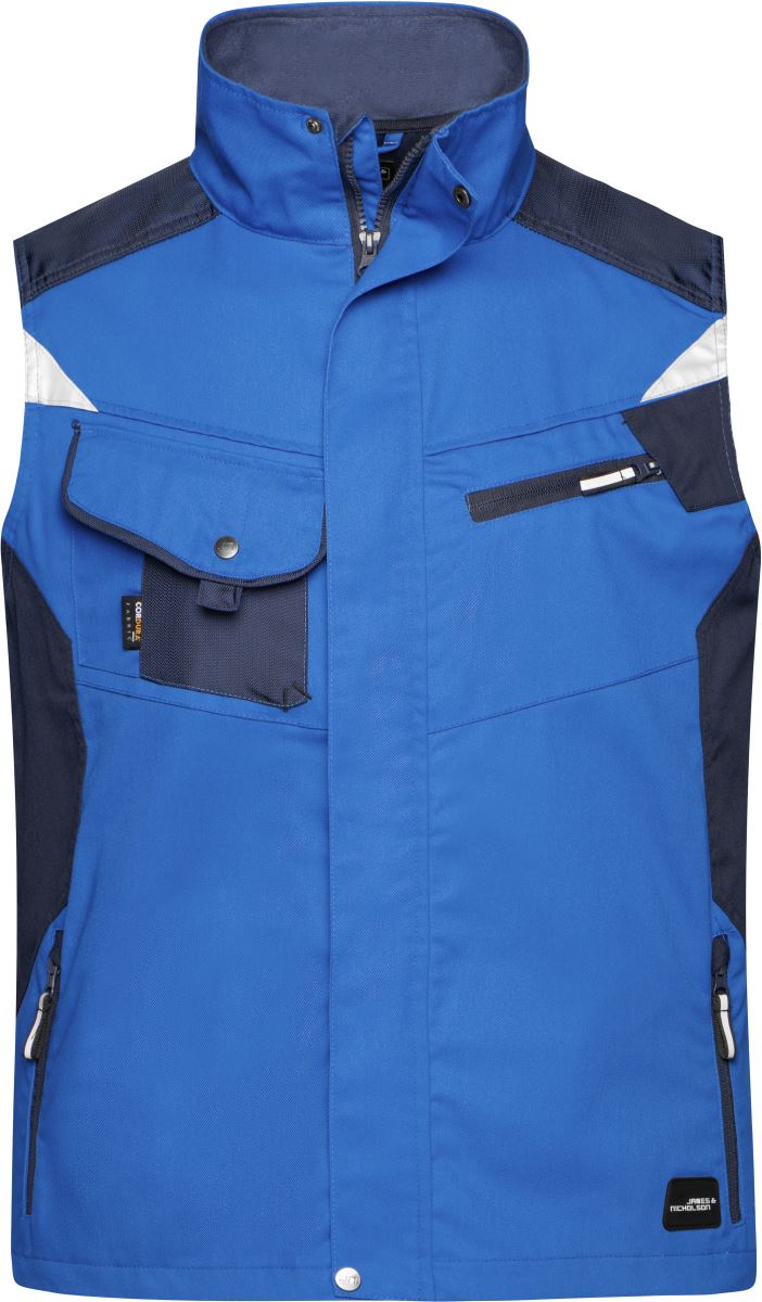 Pracovní vesta - Strong - royal/navy