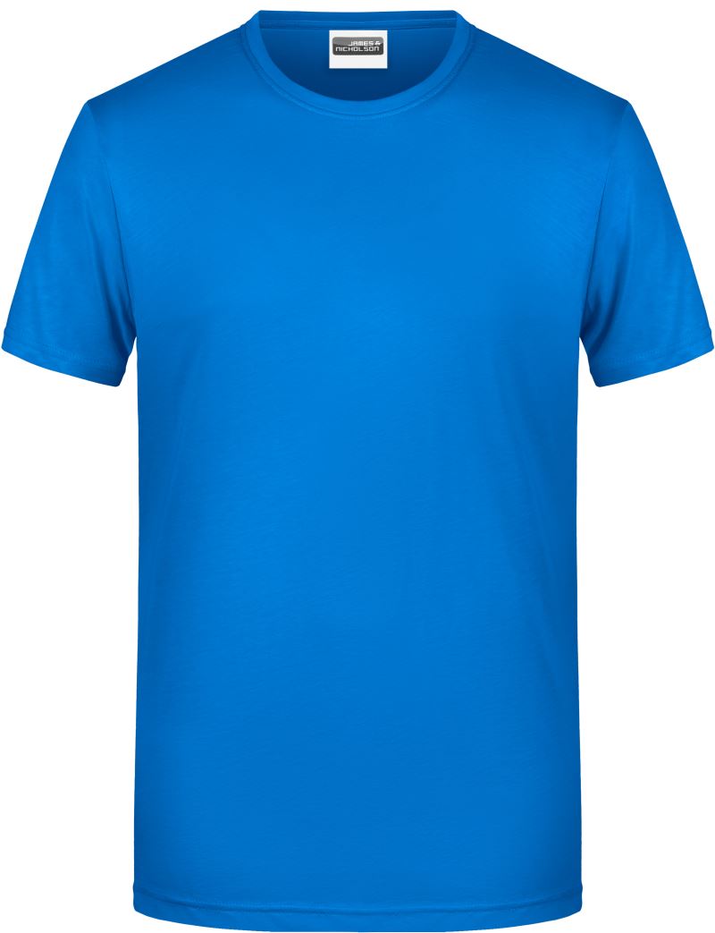 Levně Pánské tričko z bio bavlny - cobalt