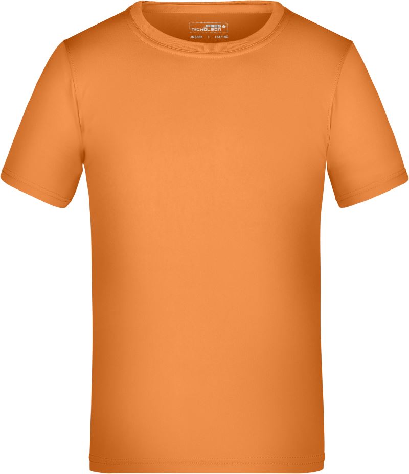 Levně Dětské žerzejové sportovní tričko - orange