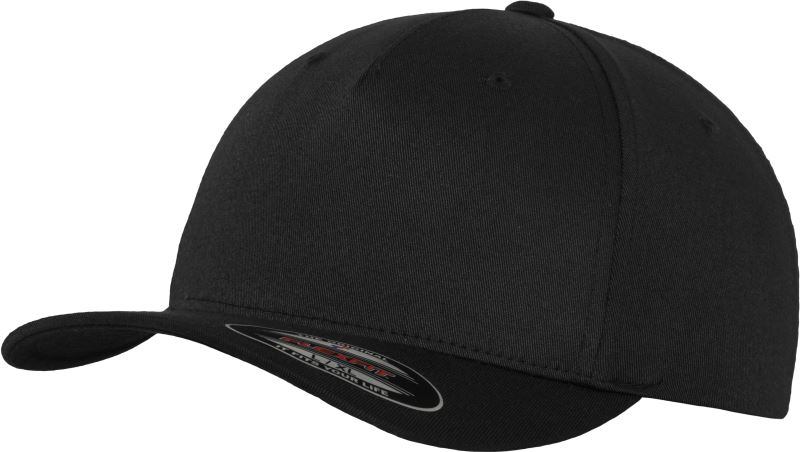 Levně 5 panelová Flexfit kšiltovka - black