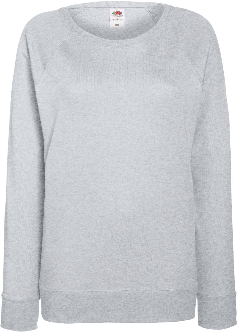 Levně Dámská raglánová mikina - heather grey