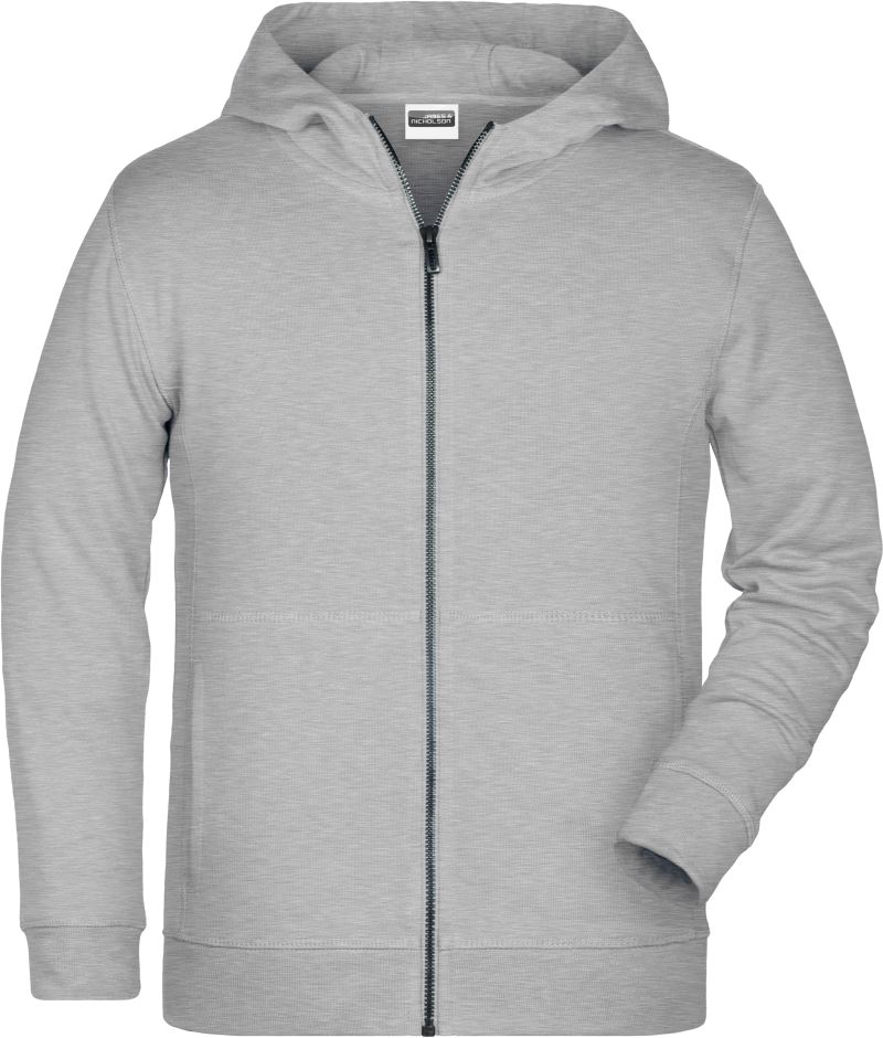 Levně Dětská mikina s kapucí - grey heather