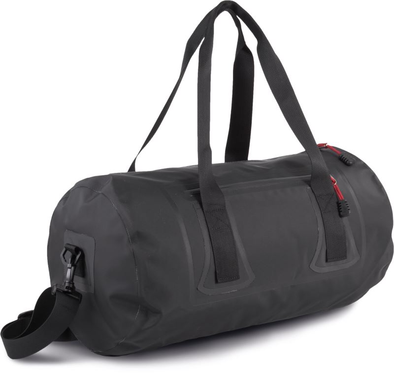 Kulatá sportovní taška - black