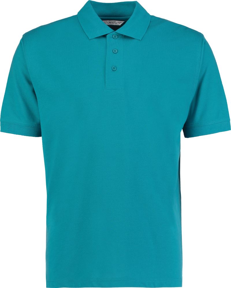 Levně Pánské piqué polo "Superwash" - jade