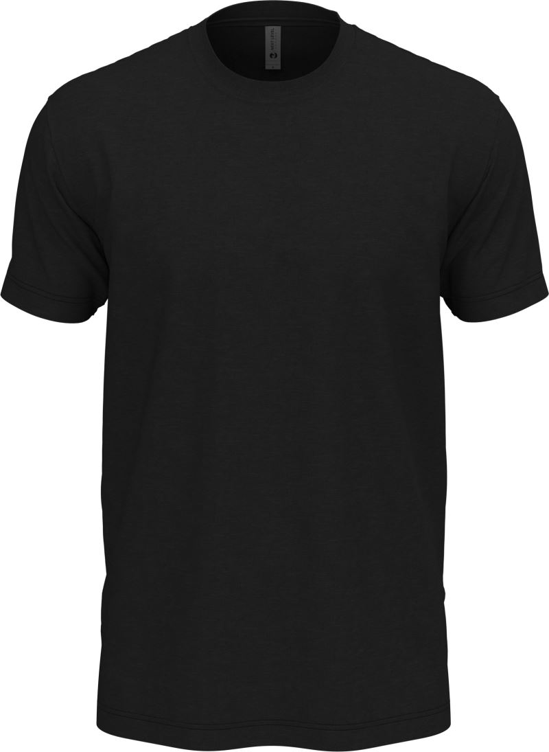 Levně Unisex Triblend tričko - black