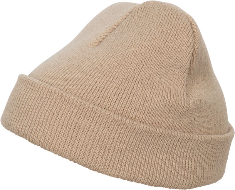 Levně Pletená čepice - croissant