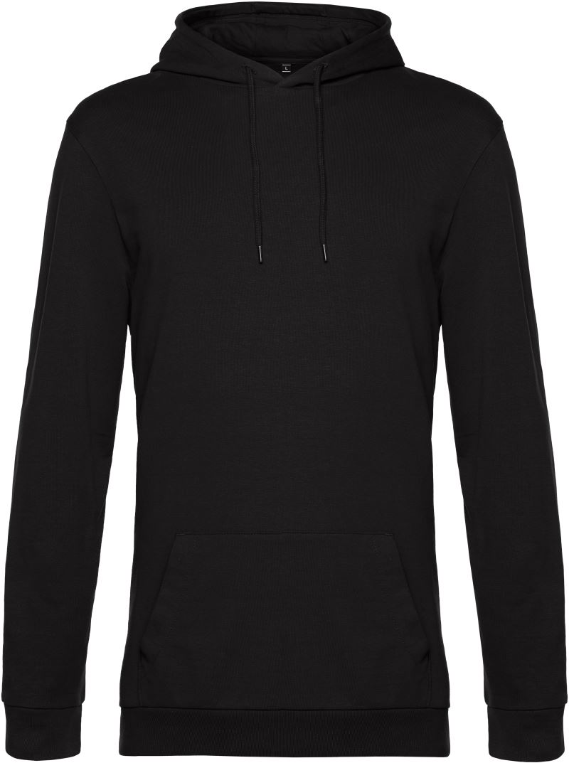 Pánská mikina s kapucí - black pure