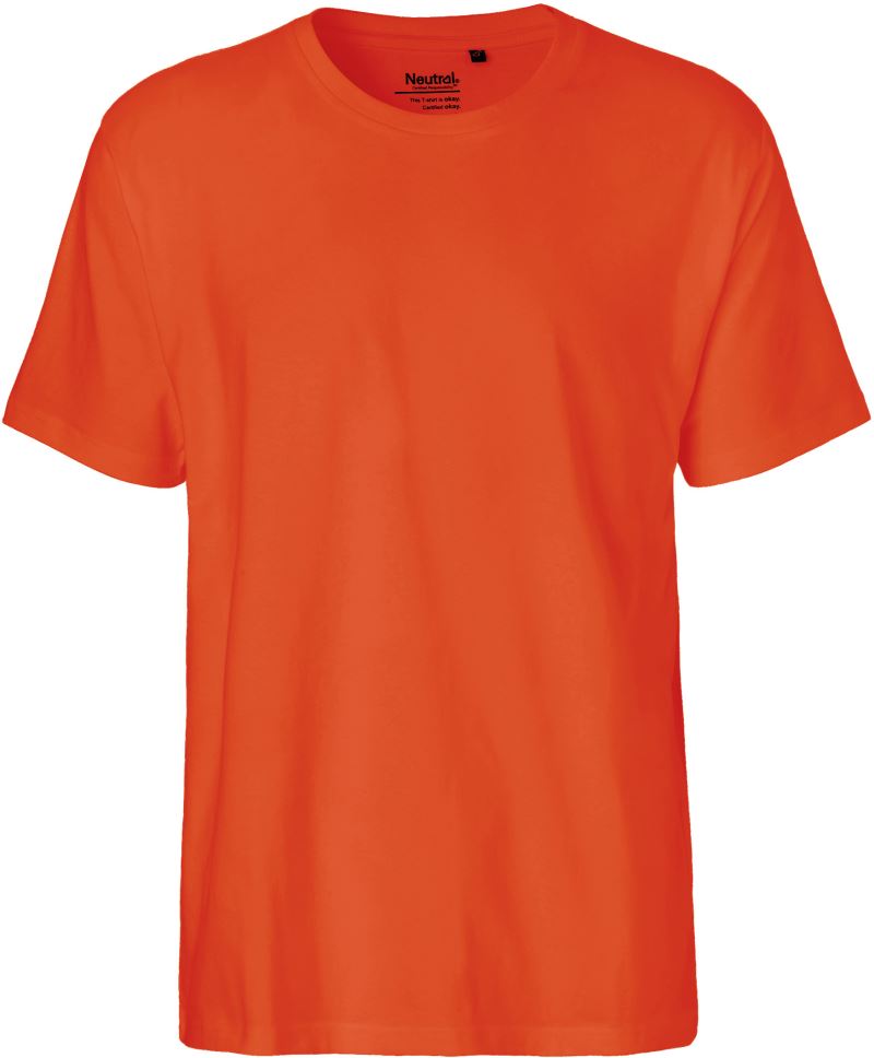 Levně Pánské tričko z těžké bio bavlny - orange