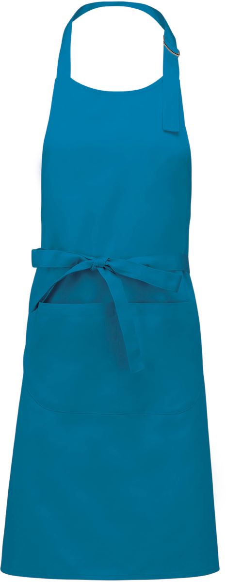 Levně Zástěra s laclem "Sommelier" - tropical blue