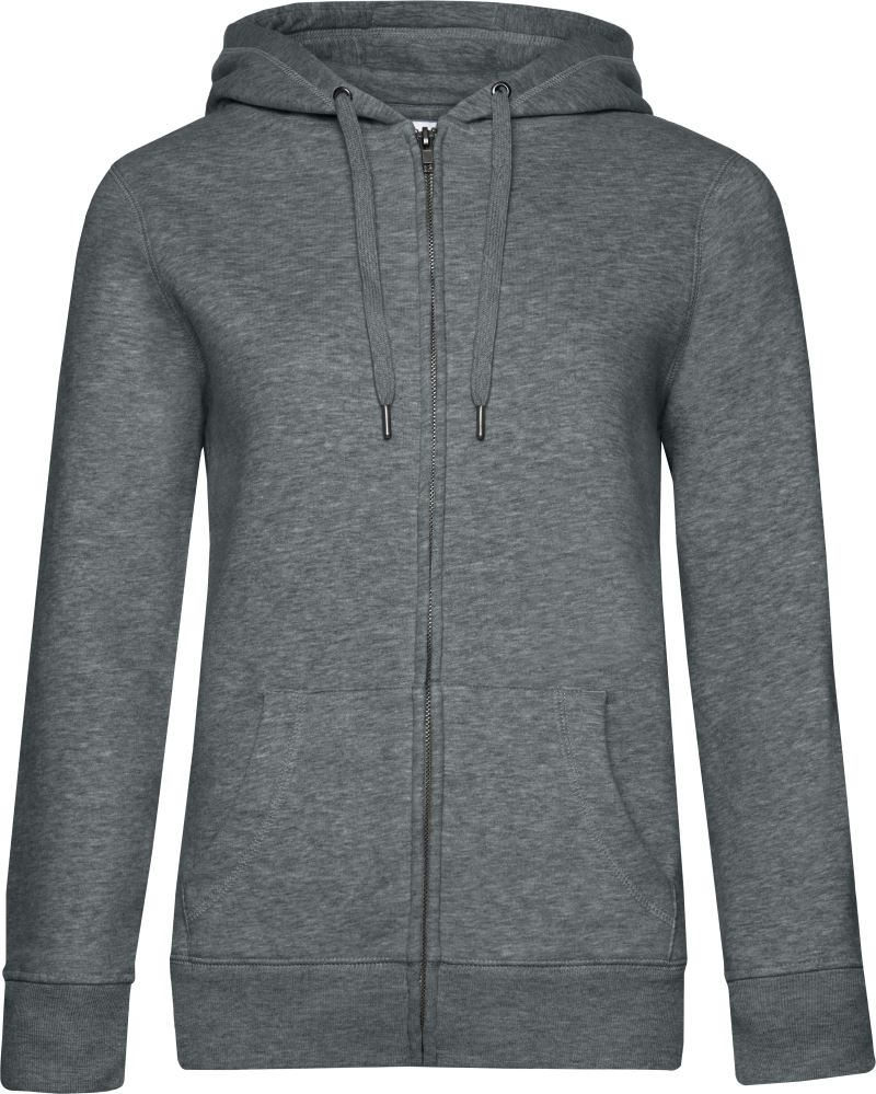 Dámská mikina s kapucí - heather mid grey