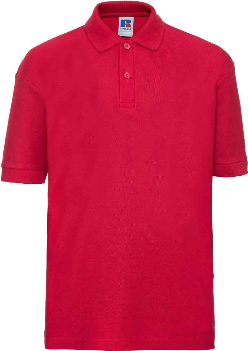 Levně Dětské piqué polo - classic red