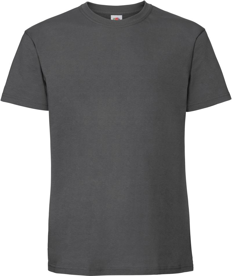 Levně Pánské tričko z těžké bavlny - light graphite