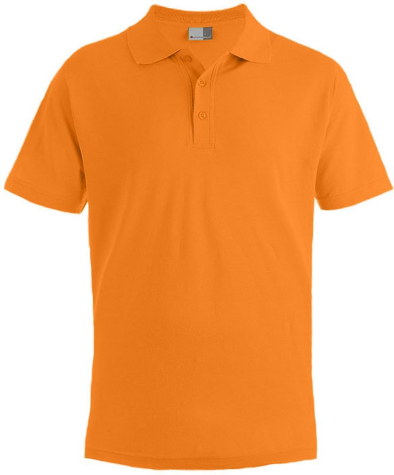 Levně Pánské piqué polo "Superior" - orange