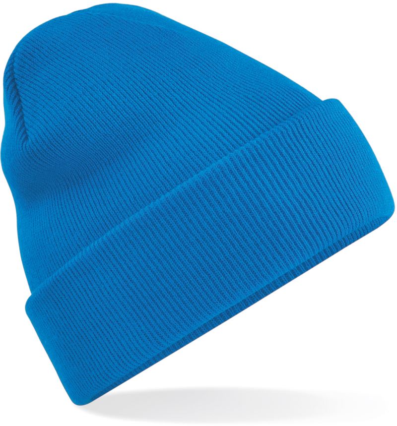 Levně Pletená čepice "Original" - sapphire blue