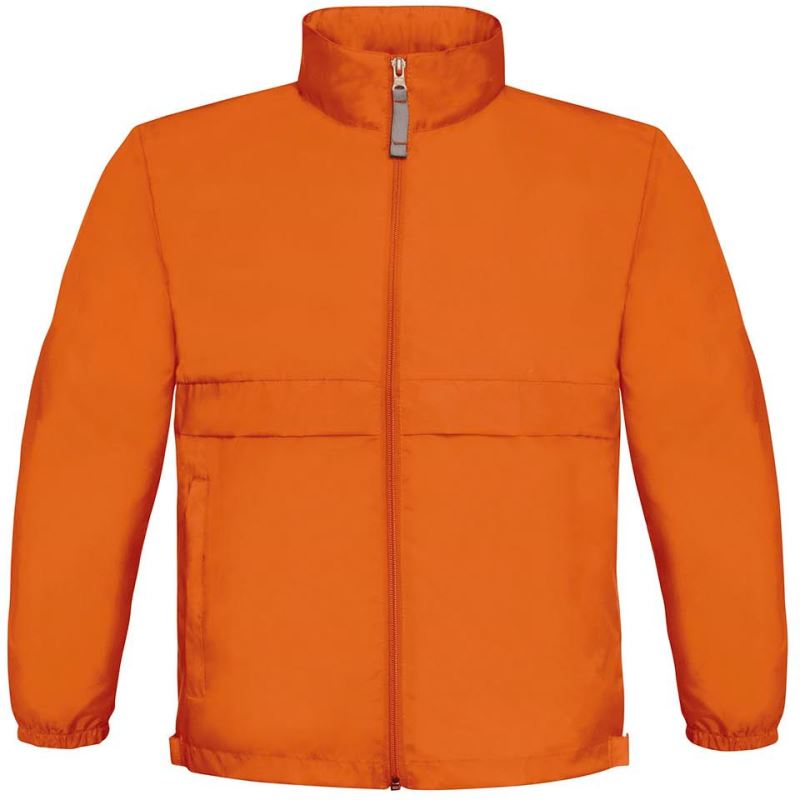 Levně Dětská větrovka bez podšívky - orange