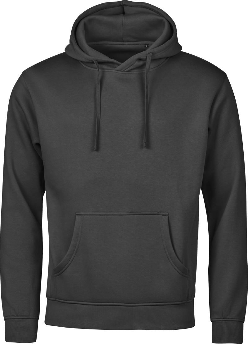 Mikina s kapucí z těžké bavlny "Urban" - black