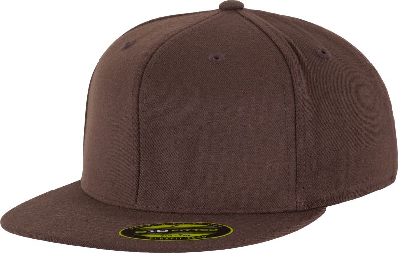 Levně 6 panelová kšiltovka Premium 210 Fitted - brown