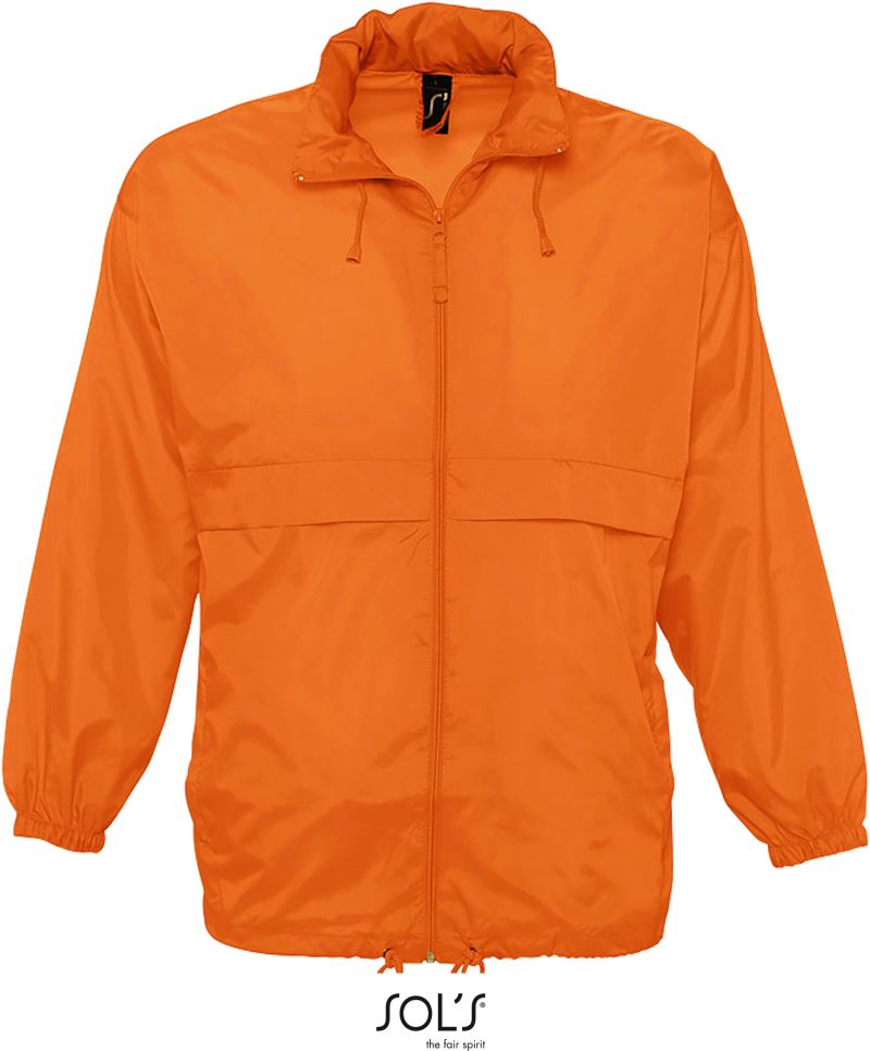 Levně Unisex větrovka - orange