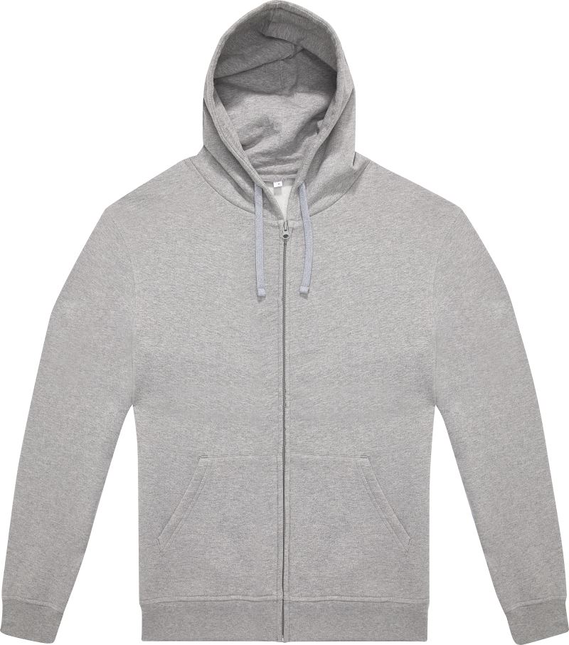 Levně Unisex mikina s kapucí - sport grey