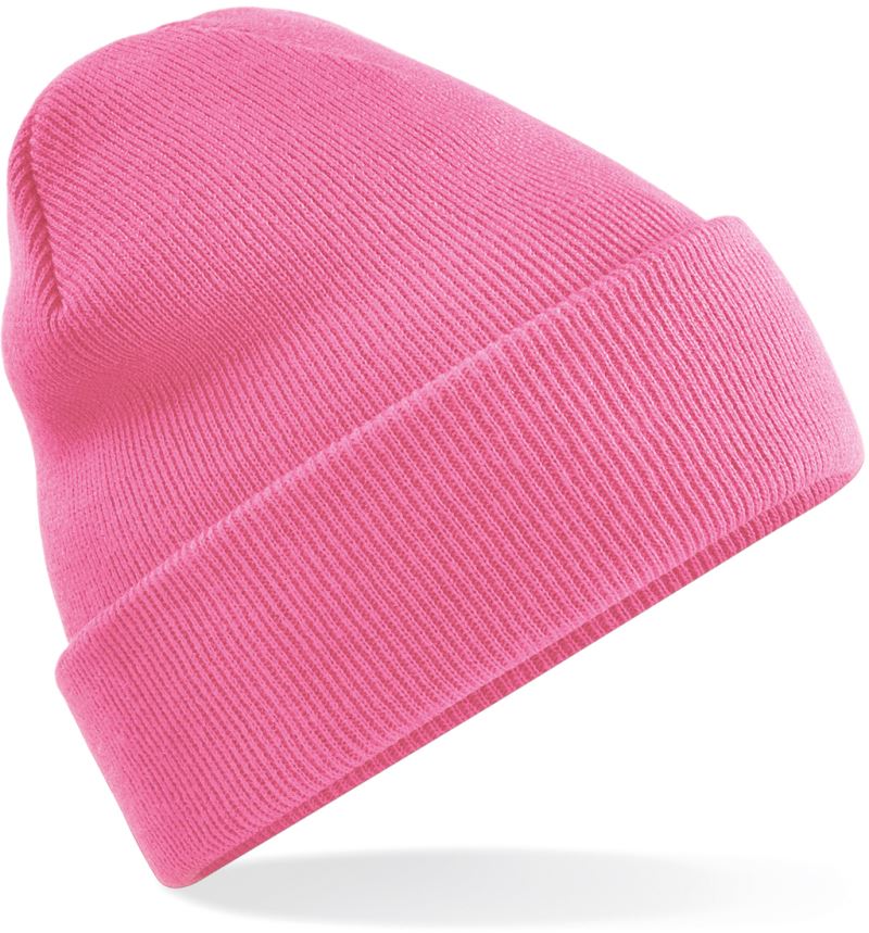 Levně Pletená čepice "Original" - true pink