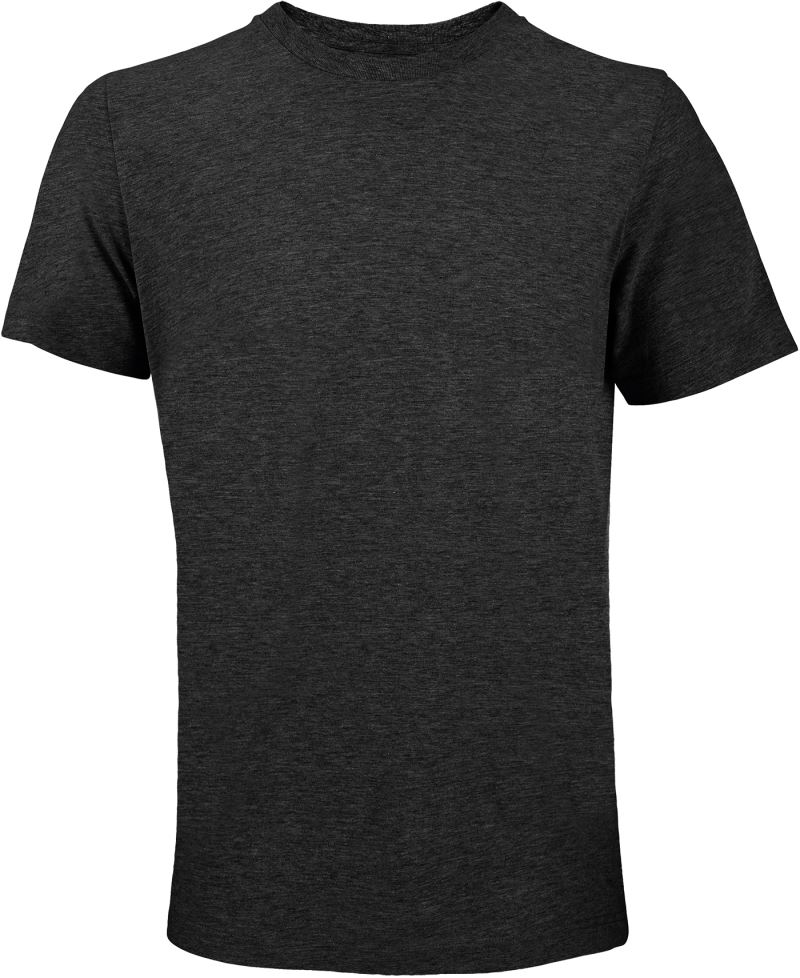 Levně Unisex tričko "DTG" - charcoal melange